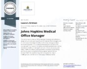 Johns Hopkins Medical Office Manager Specialization
